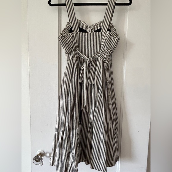 Dear Creatures Striped Petticoat Button Dress - Picture 2 of 10